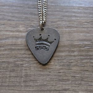 5 Seconds of Summer Guitar Pick Necklace